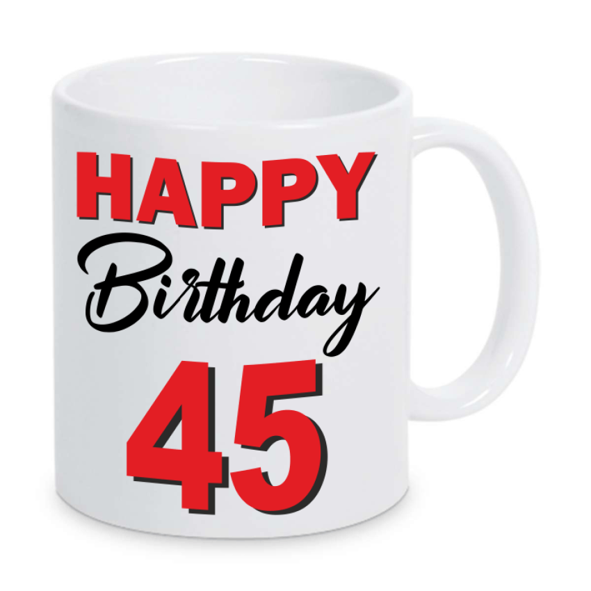 Geburtstag Happy Birthday 45